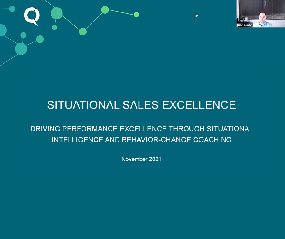Webinar: Situational Sales Excellence