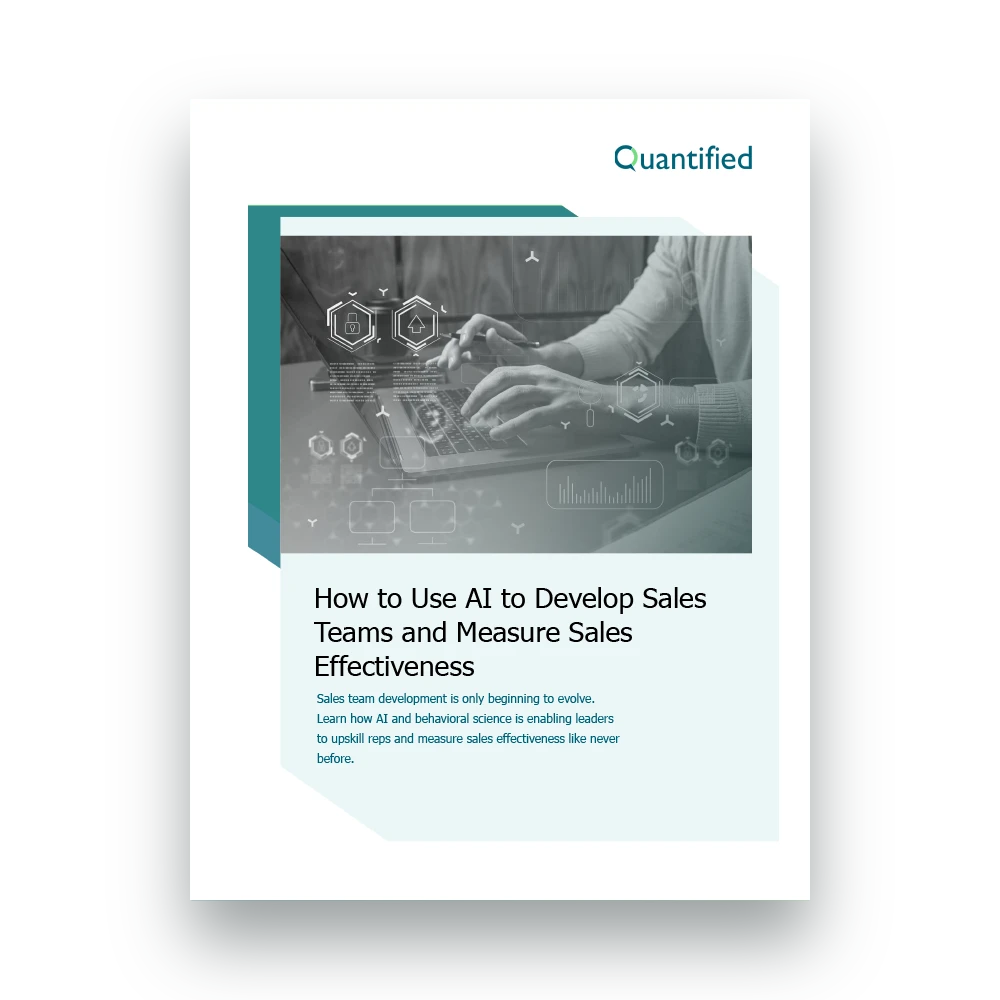 Quantified - Whitepaper - How to Use AI to Develop Sales Teams