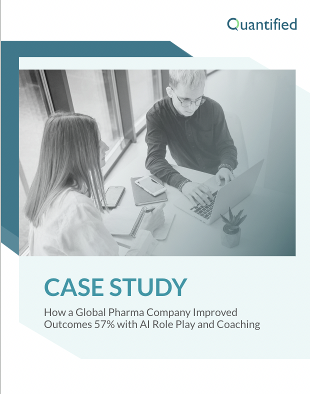 How a Global Pharma Company Improved Outcomes 57% with AI Role Play and Coaching