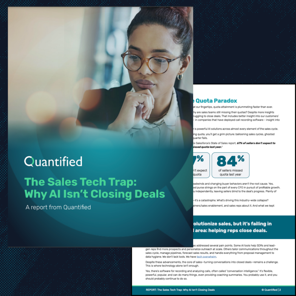 Sales Tech Trap: Why AI Isn't Closing Deals.